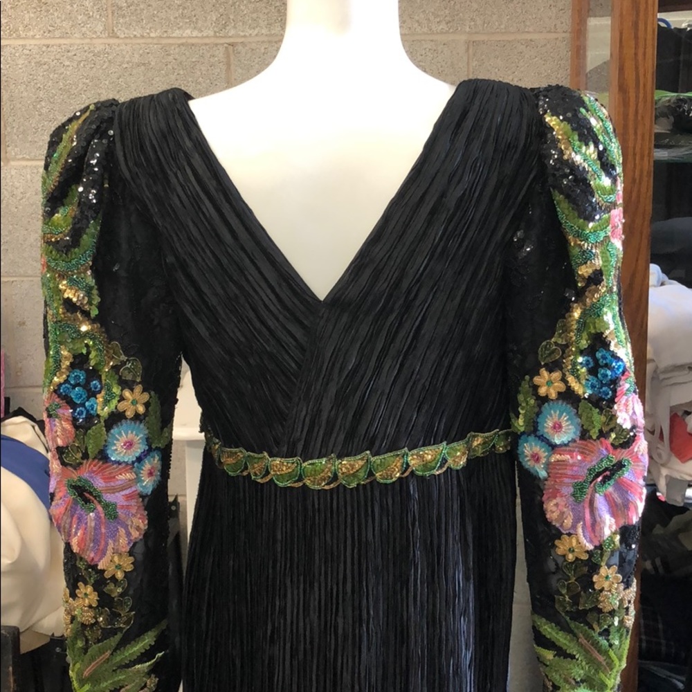Vintage Mary McFadden gown - Picture 7 of 8